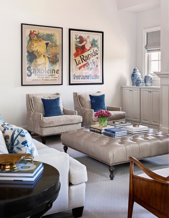 Traci Zeller Interiors | Living Room Art